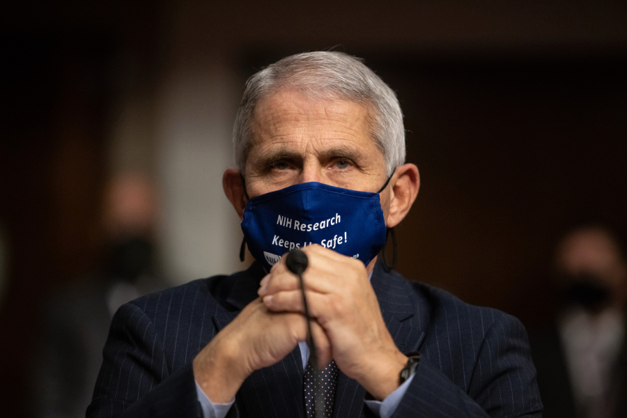 Wear a mask and stay distant to avoid lockdown, Fauci says